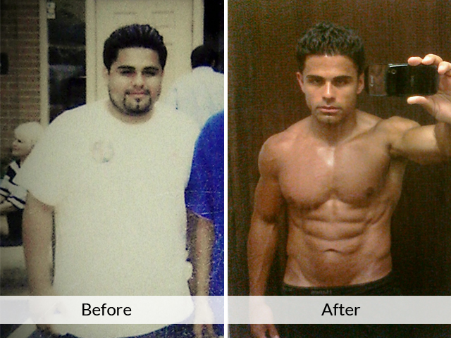 It works! Manur before and after starting training